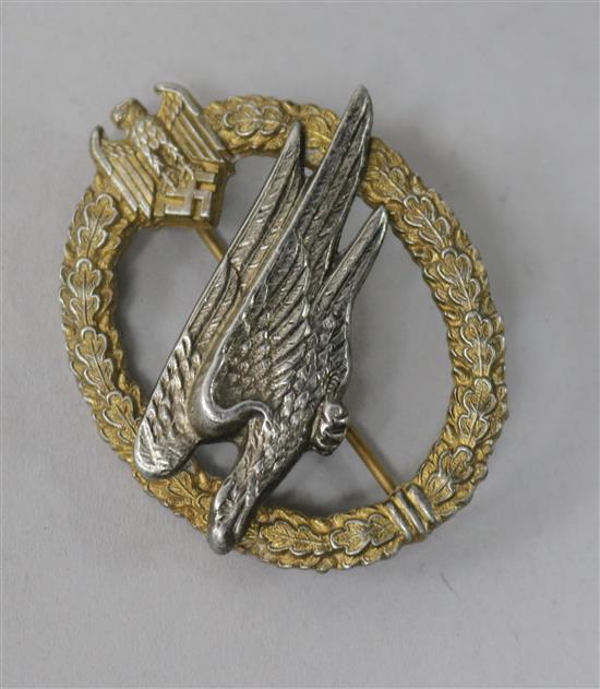 A German parachute badge